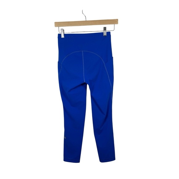 NWOT Lululemon Swift Speed High-Rise Crop 23" Blazer Blue Tone Size 4 - Picture 13 of 14